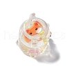 Luminous Translucent Resin Pendants RESI-D057-05-4