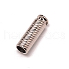 Zinc Alloy Cord Ends FIND-WH0091-67P-2