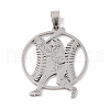 Non-Tarnish 201 Stainless Steel Pendants STAS-A094-05A-P-1