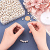 SUPERFINDINGS Opaque Acrylic Beads ACRC-FH0001-01-3