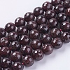 Natural Garnet Beads Strands X-G-G542-10mm-21-1
