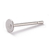 Non-Tarnish 304 Stainless Steel Stud Earring Findings STAS-J031-08-4
