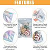 SUPERFINDINGS Rectangle Zip Lock Plastic Laser Bags OPP-FH0001-03-4