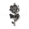 Alloy Enamel Gothic Style Pendants PALLOY-R157-06B-02B-1