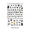 Nail Art Stickers Decals MRMJ-T092-04D-2
