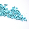 Resin Round Beads MRMJ-WH0068-34C-01-2