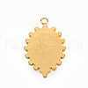 304 Stainless Steel Pendants STAS-N087-42G-2