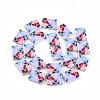 Printed Glass Beads GLAA-N008-01C-2