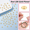 BENECREAT Brass Spacer Beads KK-BC0014-22A-4