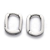 304 Stainless Steel Huggie Hoop Earrings STAS-H156-11B-P-2