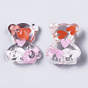 Transparent Resin Cabochons CRES-N022-63-C01-1