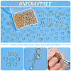 Unicraftale 300Pcs 304 Stainless Steel Open Jump Rings STAS-UN0058-56G-03-5