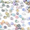 150Pcs Faceted Electroplated Glass Beads Strands GLAA-YW0003-38-10mm-2