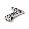 304 Stainless Steel Pendants STAS-J039-14AS-3
