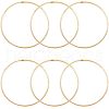 Unicraftale 304 Stainless Steel Wire Wrap Collar Necklace for Women NJEW-UN0001-35-7