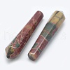 Natural Polychrome Jasper/Picasso Stone/Picasso Jasper Pointed Beads G-E490-E27-2