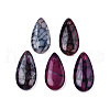 Natural Dragon Veins Agate Pendants G-N0325-16A-2