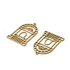 201 Stainless Steel Pendants STAS-I332-09G-2