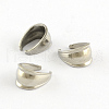 Tarnish Resistant 304 Stainless Steel Snap on Bails STAS-Q181-02-1