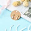 50Pcs Paper Jewelry Display Cards CDIS-CJ0001-07-5