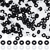 SUNNYCLUE 400Pcs 2 Colors Rubber O Rings FIND-SC0010-97-1