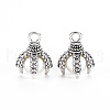 Tibetan Style Alloy Charms PALLOY-S120-249C-RS-2