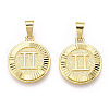 Brass Pendants KK-T070-01G-04-2