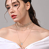 DICOSMETIC 100Pcs 2 Colors 304 Stainless Steel Charms STAS-DC0015-78-6