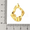 Ion Plating(IP) 304 Stainless Steel Pendants STAS-C104-44G-3