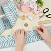 Olycraft 5M Polyester Jacquard Leaf Ribbon OCOR-OC0001-60A-3