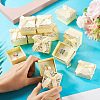 Bowknot Cardboard Paper Ring Gift Storage Boxes CON-TAC0001-16F-7