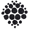 WADORN 26Pcs 4 Style Satin Cloth Ornament Accessories FIND-WR0011-22B-1