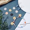 Unicraftale 40Pcs 4 Colors Ion Plating(IP) Stainless Steel Pendants STAS-UN0026-98-3