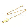 201 Stainless Steel Pendant Necklaces NJEW-T009-JN074-2-45-2