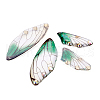 Transparent Resin Crystal AB Rhinestone Pendants Set RESI-TAC0002-47B-11