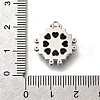 Brass Micro Pave Cubic Zirconia Pendants KK-M318-12P-3