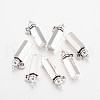 Tibetan Style Alloy Feeding-bottle Pendants TIBEP-2655-AS-RS-2