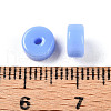Opaque Solid Color Glass Beads X1-GLAA-N007-6x3mm-A05-3