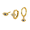 Simple S925 Sterling Silver Horse Eye Earring Sets NN5994-1-4