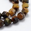 Natural Tiger Eye Beads Strands G-K184-03-3