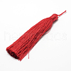 Nylon Tassel Big Pendants AJEW-P044-09-2