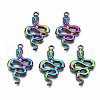 Rainbow Color Alloy Pendants PALLOY-S180-021-RS-1