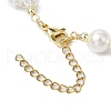 Mother's Day Jewellery Shell Pearl & Non-magnetic Synthetic Hematite Beaded Bracelets BJEW-JB11159-4