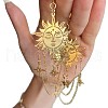 Brass Dangle Earrings FS-WGC2143-01-4