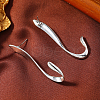 Elegant Asymmetric Alloy Stud Earrings JK3493-3-2