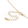 Sun & Moon Alloy Pendant Necklace & Asymmetrical Hoop Earring Sets FS-WG43B09-01-6