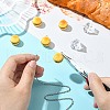 Imitation Food Resin Pendants RESI-CJC0015-28-4
