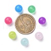 Imitation Jade Acrylic Beads SACR-S188-10mm-M-4