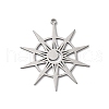 304 Stainless Steel Pendants STAS-K298-07P-1