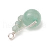 Gemstone Pendants PALLOY-TA00212-02-5